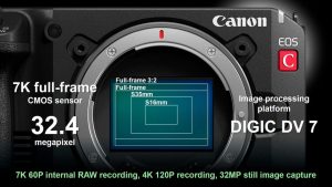 معرفی دوربین کانن Canon EOS C50