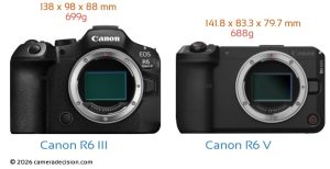 EOS R6 V